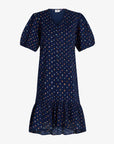 NIKITANN GEPUNKTETES KLEID