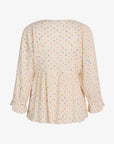 NIKITANN DOTTED BLOUSE