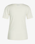 LYDANN T-SHIRT MIT V-AUSSCHNITT
