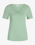 LYDANN T-SHIRT MIT V-AUSSCHNITT