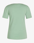 LYDANN T-SHIRT MIT V-AUSSCHNITT