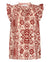 Print Rose/Brown