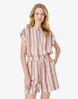 ISANN STRIPED SHORTS
