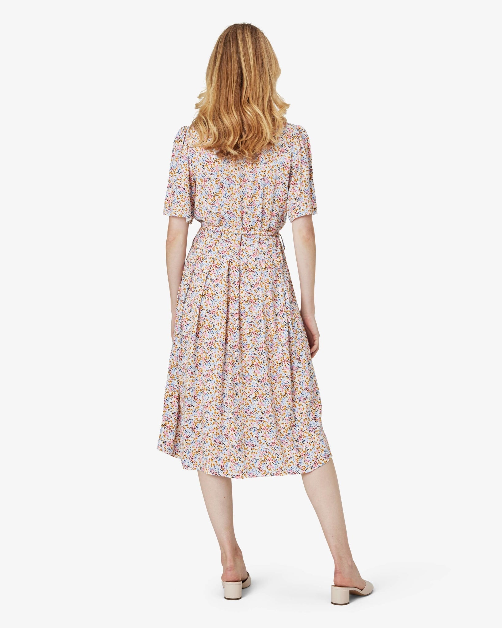 ALFRIDANN DRESS WITH BUTTONS - KleiderNoa Noa