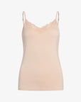 ESSENTIAL LACE JERSEY TOP