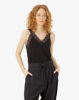 LAURANN TOP WITH LACE