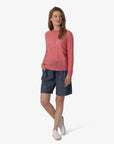 ESSENTIAL MELANGE MOHAIR PULLOVER