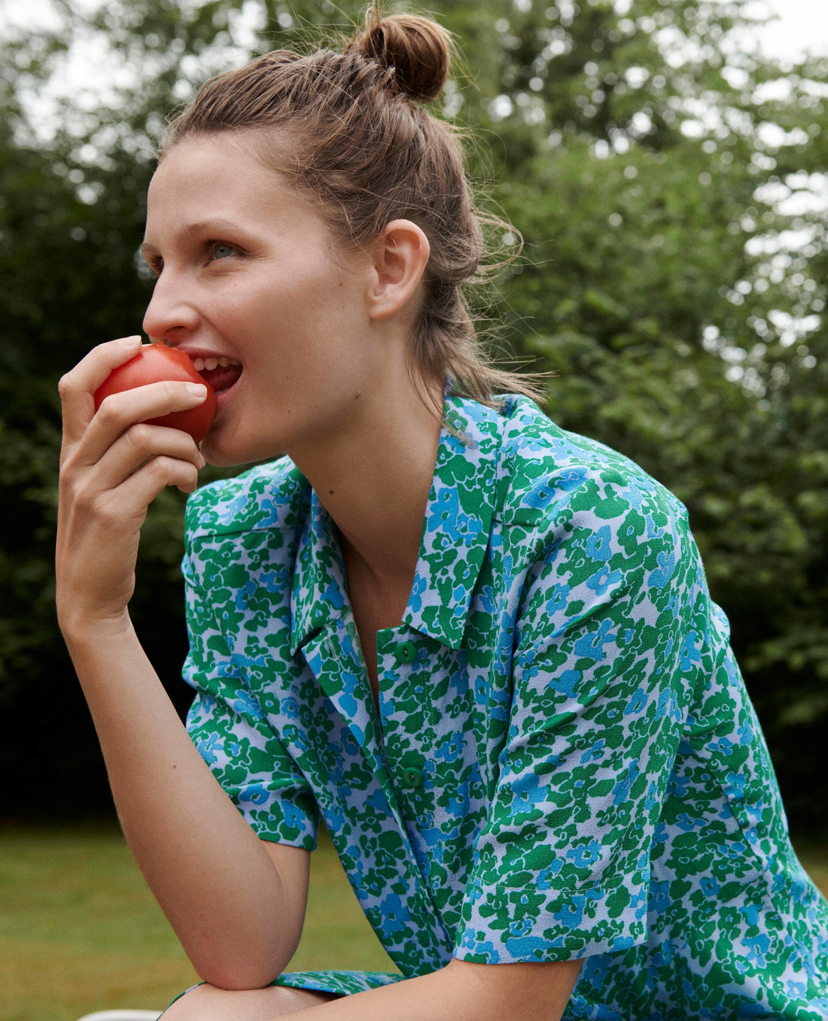 BELLANN BEDRUCKTES KLEID - KleiderNOA NOA