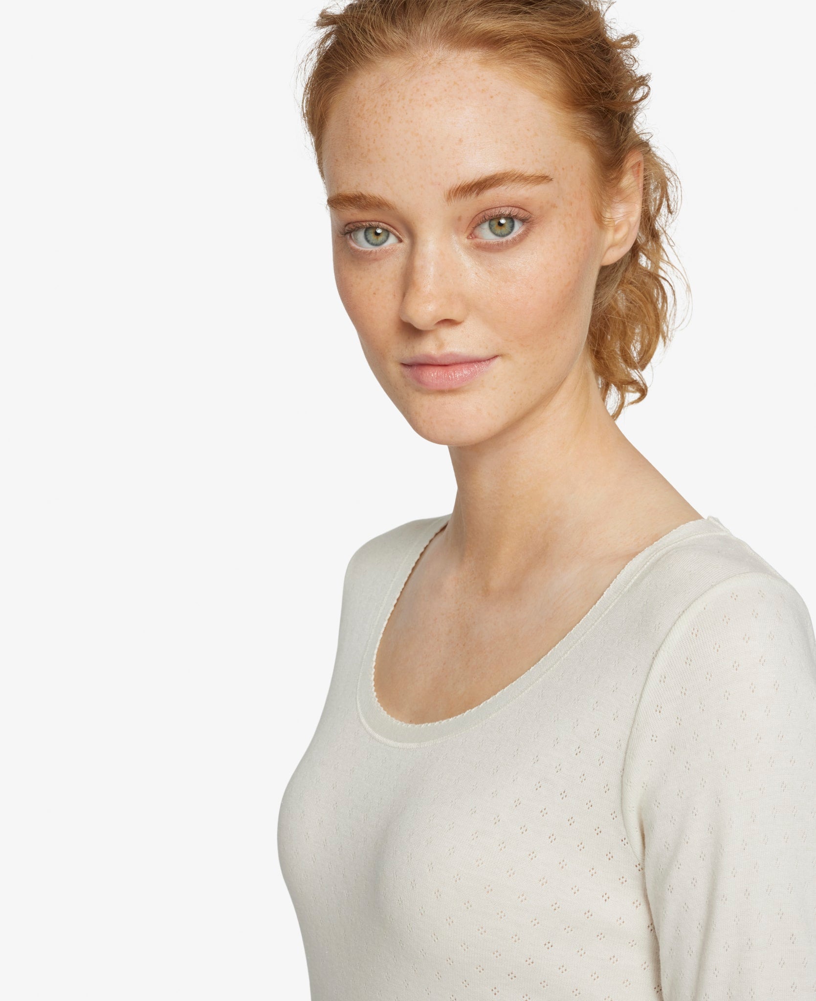 BASIC POINTELLE BLOUSE - T-ShirtNoa Noa