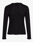 MINDYNN ORGANIC POINTELLE BLOUSE