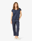 KATIENN V-NECK BLOUSE