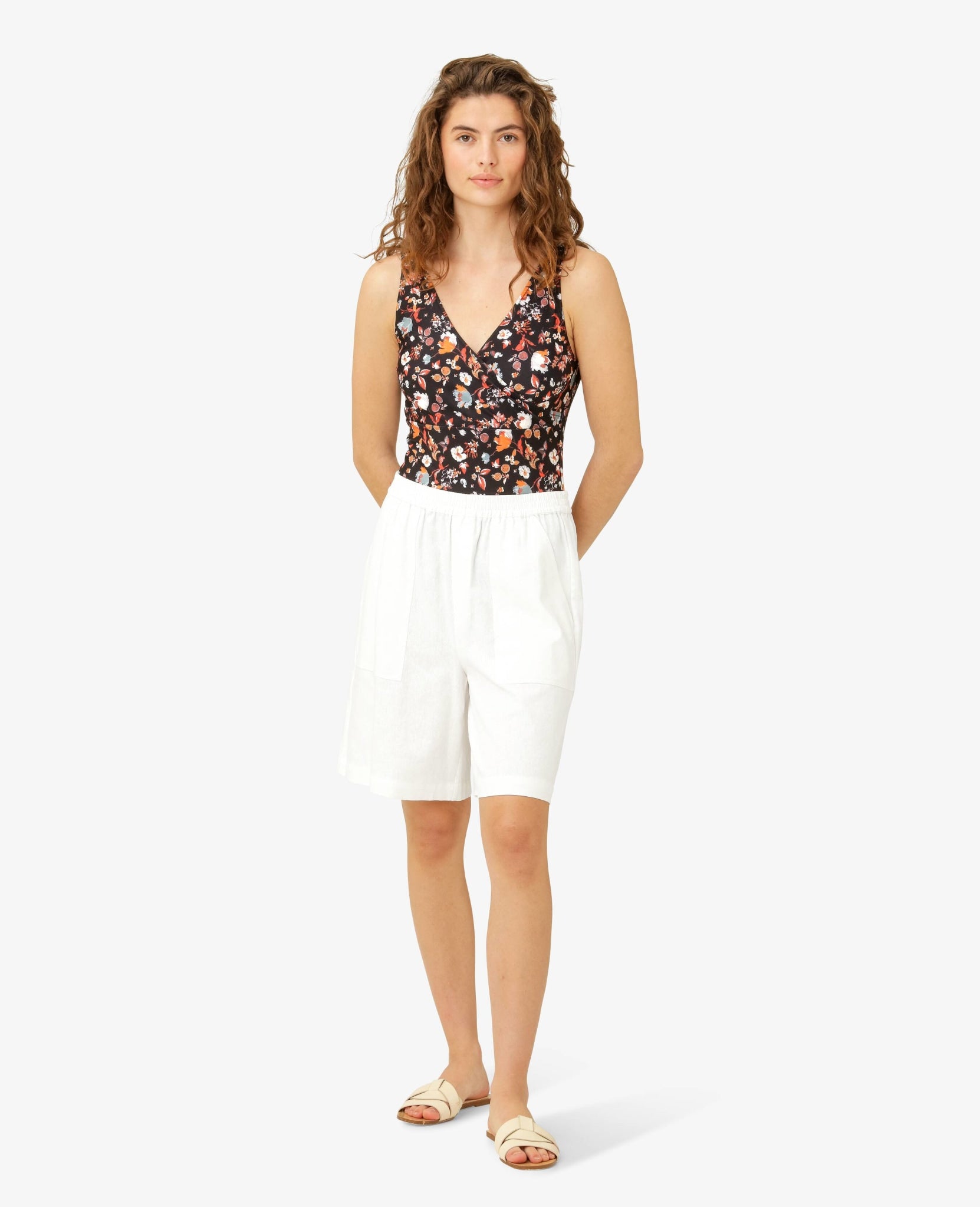AMIRANN LEINENMISCHUNG SHORTS
