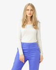 LAURANN JERSEY BLUSE