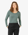 LAURANN JERSEY BLUSE