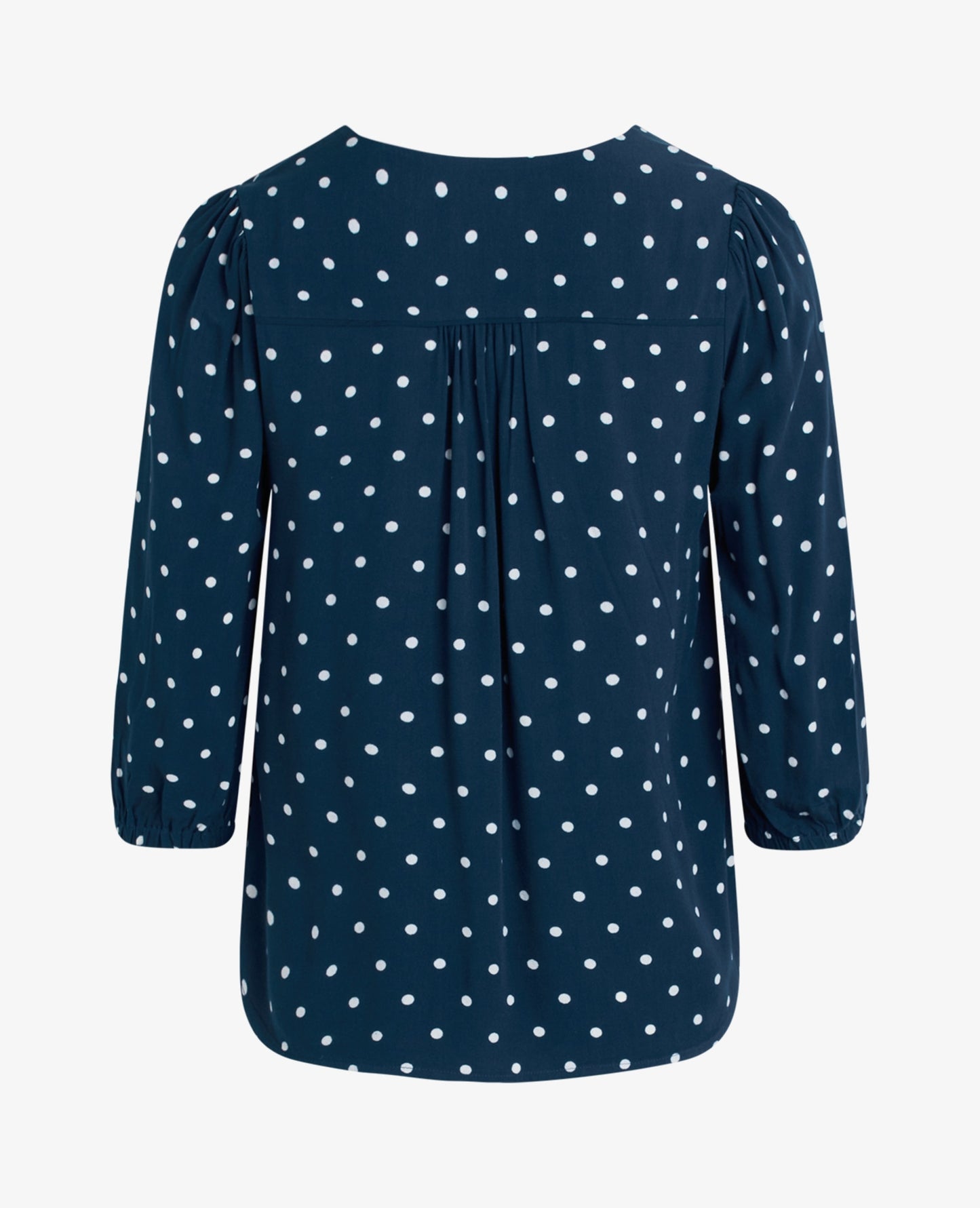 DOTTED FINE MOSS BLUSE