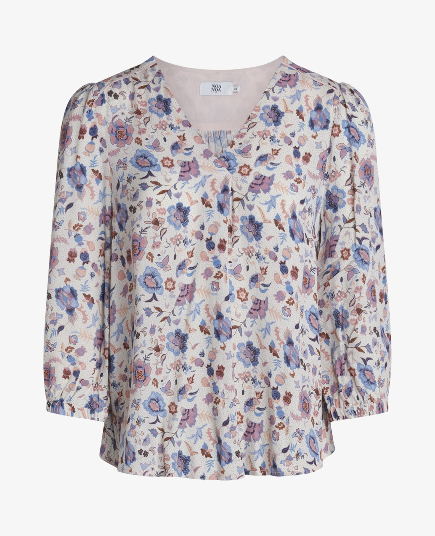 FLORAL MOSS BLUSE