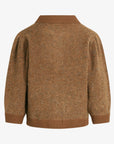 YRSANN WOOL MIX PULLOVER WITH COLLAR