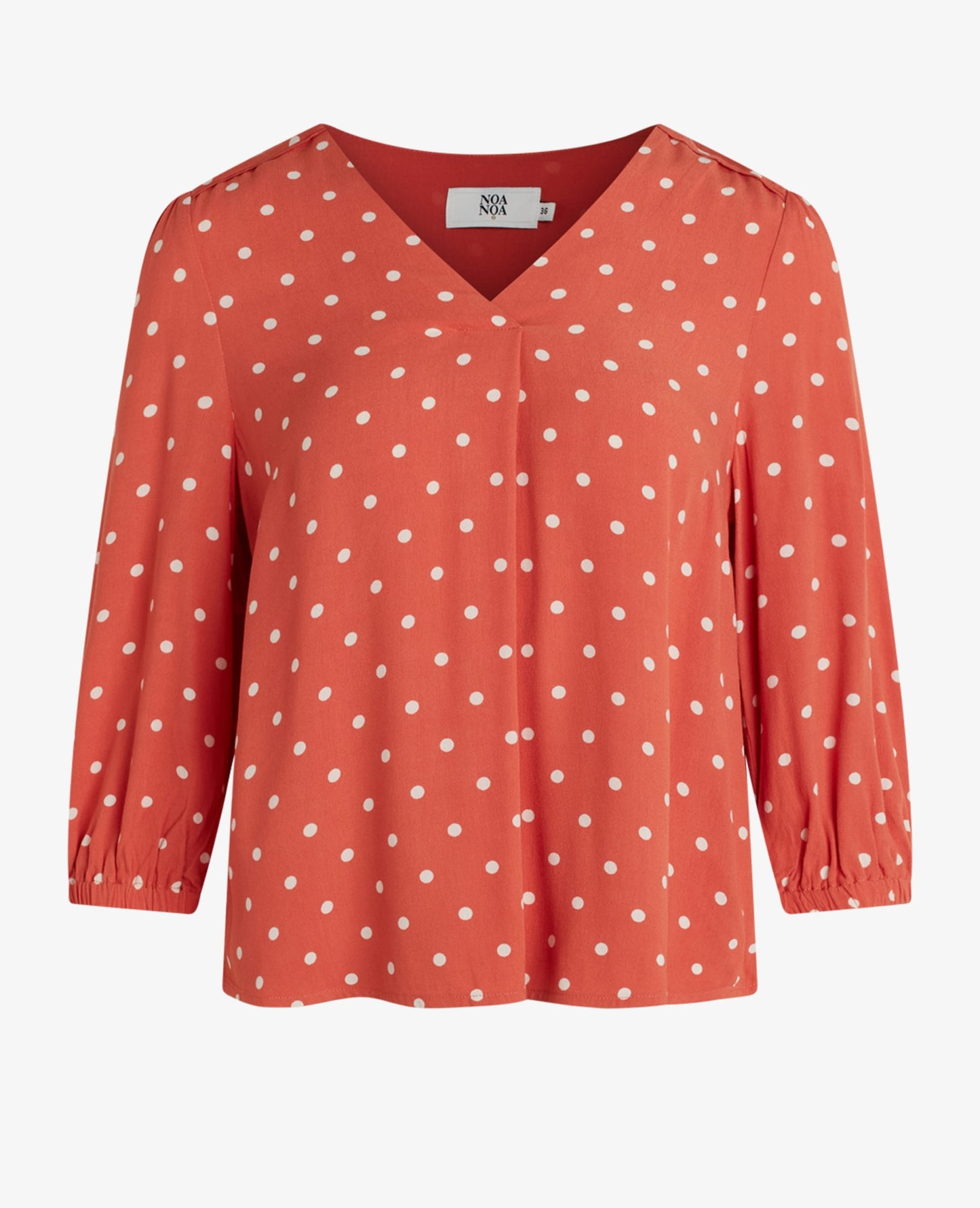 DOTTED FINE MOSS BLUSE