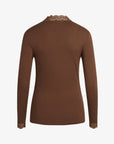 LAURANN BLUSE MIT SPITZE